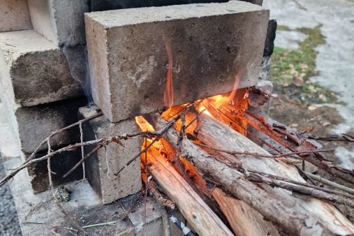 How to build a wood fired ceramic kiln. You can make a small pottery kiln in a day, and fire it the same day