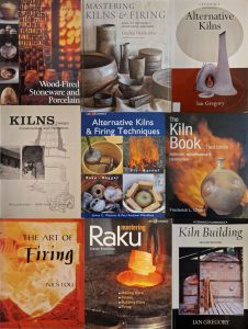 Front covers of books: How to build a wood fired pottery kiln