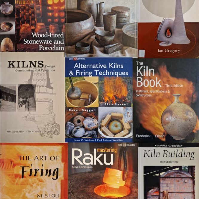 Front covers of books: How to build a wood fired pottery kiln